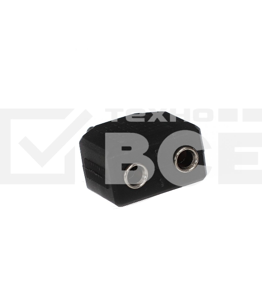 Переходник разветвитель аудио VCOM 3.5 Jack (M) - 2x3.5 Jack (F), стерео <VAD7847> 