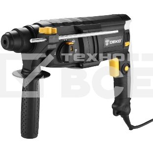 Перфоратор Deko DKH850W патрон:SDS-plus уд.:3Дж 850Вт (кейс в комплекте)