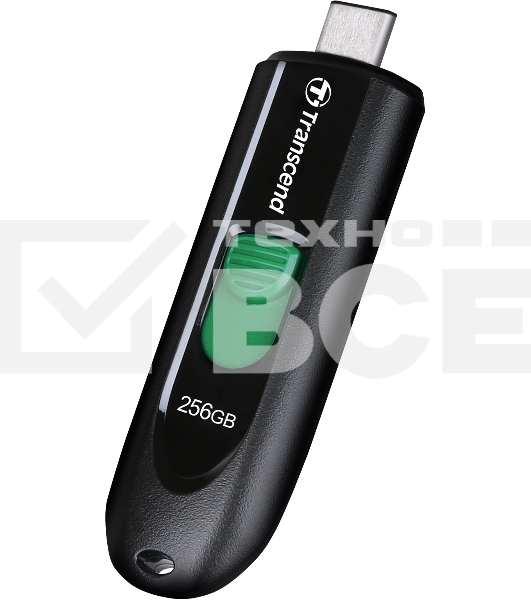 Флеш диск Transcend 256Gb Jetflash Type-C 790С TS256GJF790C USB3.0 черный