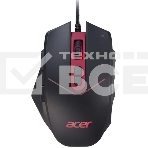 Мышь проводная Acer Nitro NMW120 черный/красный, 4200dpi, USB, кнопки - 8, фото6