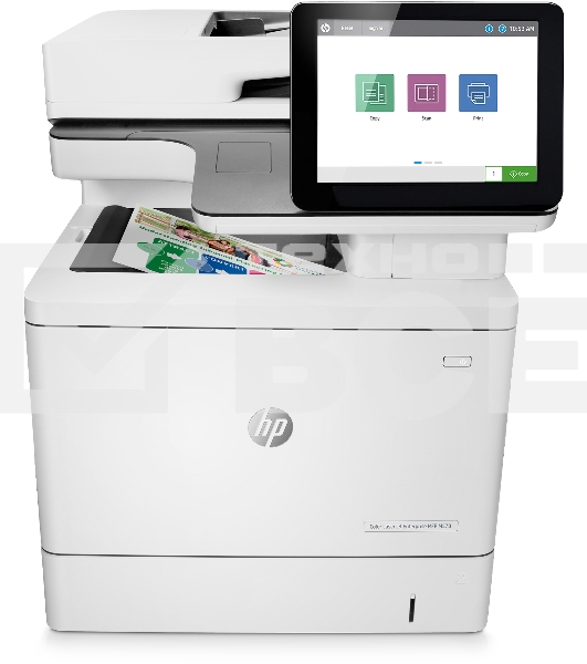 МФУ лазерный HP Color LaserJet Ent M578dn (7ZU85A), A4, цветной, печ. до 38 стр/мин., скан. до 43 стр/мин. (ч/б) 38 стр/мин. (цвет), 1200 x 1200 dpi (печать) 600x600dpi (скан.), USB, RJ-45, Air Print, Mopria