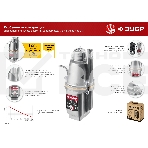 Насос вибрационный Зубр Родничок-В, 40 м провод, с верхним забором воды, фото4