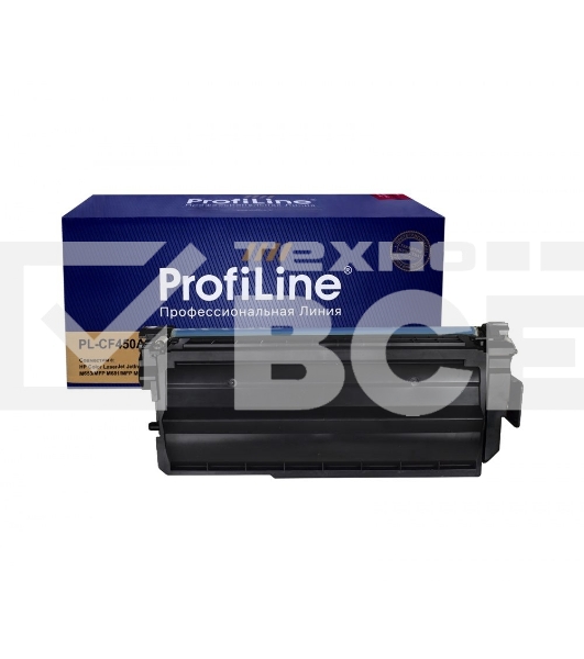 Картридж лазерный PL-CF450A (№655A) для принтеров HP Color LaserJet JetIntelligence M652/M653/MFP M681/MFP M682 Black 12500 копий ProfiLine