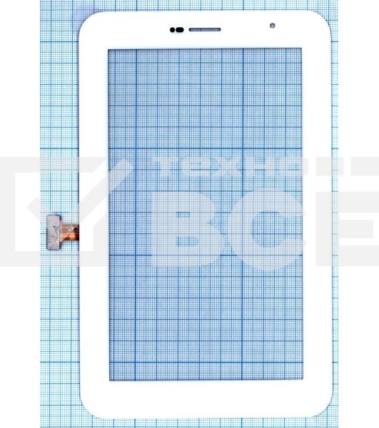 Сенсорное стекло (тачскрин) для Samsung Galaxy Tab 7.0 Plus P6200, белое