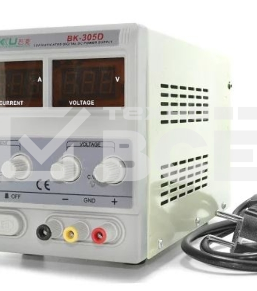 Лабораторный блок питания BAKU BK-305D 5 А, 0-30 В