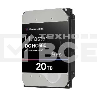Жесткий диск Western Digital HDD  SAS Server 20Tb Ultrastar DC HC560 7200 12Gb/s 512MB 1 year warranty