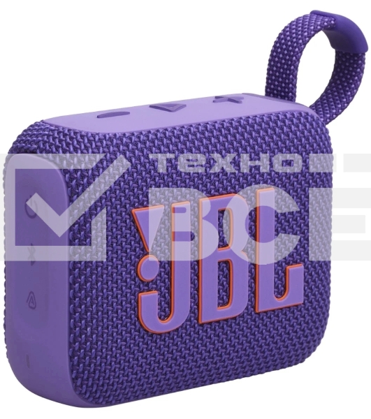 Портативная акустика JBL GO 4, фиолетовый