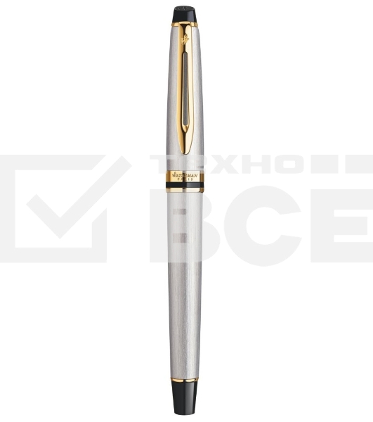 Ручка роллер Waterman Expert 3 (CWS0951980) Steel GT F черн. черн. подар.кор.