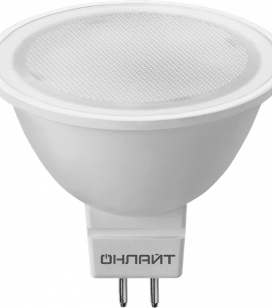 Лампа светодиодная ОНЛАЙТ 61891 OLL-MR16-10-230-6.5K-GU5.3