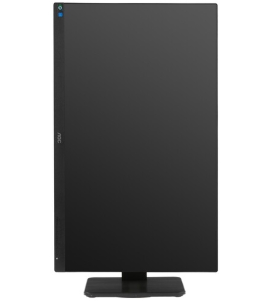 Монитор 27' AOC Q27P3CV IPS 2560x1440, 75 Гц, 4 мс, 16:9, 350 кд/м², 2xHDMI 1.4, DisplayPort 1.2, USB-концентратор (4x USB 3.0), 2.5 Gigabit Ethernet, встроенные динамики, черный