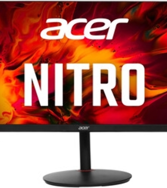 Монитор 24.1' Acer XV242Fbmiiprx TN+film 1920x1080, 540 Гц, 1 мс, 16:9, 400 кд/м², HDMI 2.0, DP 1.4, 3.5 Jack, динамики (2x2 Вт), HDR10, FreeSync Premium, G-Sync, черный