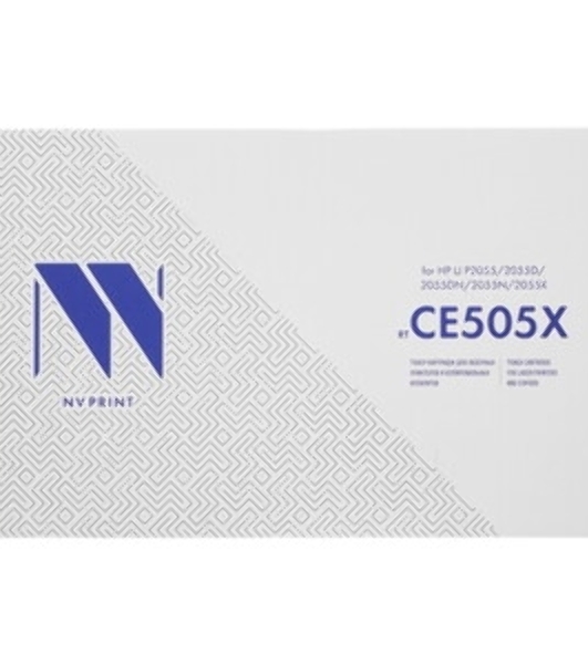 Картридж лазерный NVPrint совместимый HP CE505X для LJ P2035/P2055 (6500k)