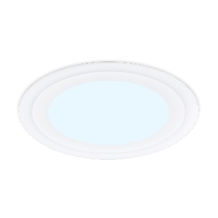 Встраиваемый cветодиодный светильник Ambrella light DCR373 6W+3W 6400K/3000K 85-265V D145*28