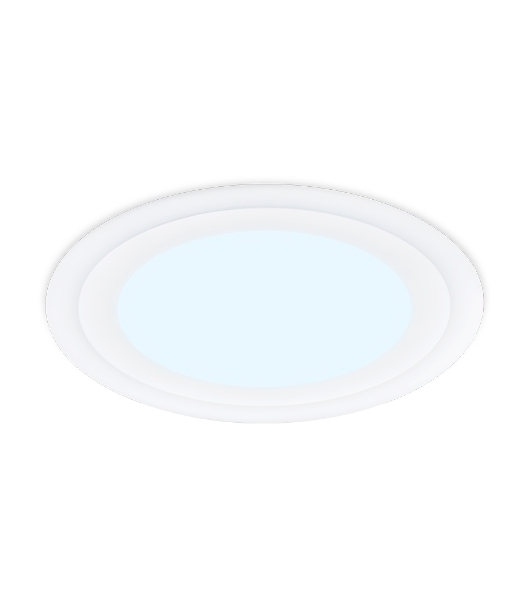 Встраиваемый cветодиодный светильник Ambrella light DCR373 6W+3W 6400K/3000K 85-265V D145*28