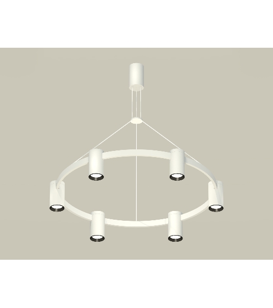 Светильник Ambrella light XB9021101/6 SWH/PBK белый песок/черный полированный MR16 GU5.3 (С9021, N6103)