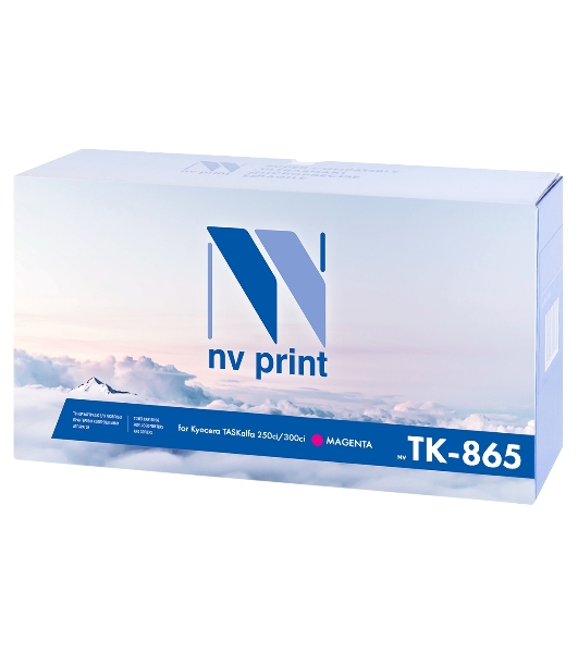 Картридж NVPrint совместимый Kyocera TK-865 Magenta для TASKalfa 250ci/300ci (12000k)