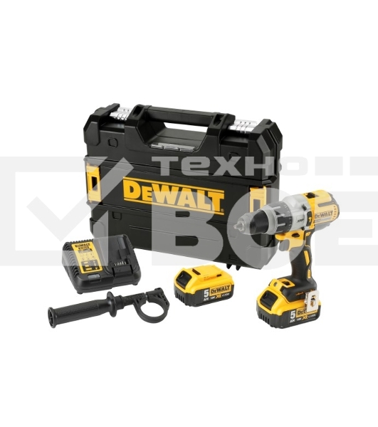 Дрель-шуруповерт DeWalt DCD996P2-QW Аккумуляторная, Кейс