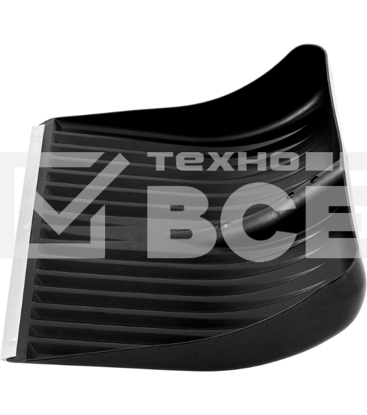 Лопата СИБРТЕХ 61579полипропиленовая 400х450 алюм. Планка