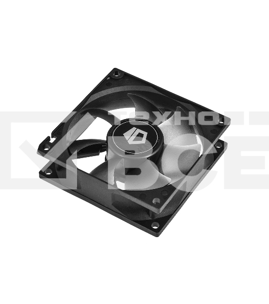 Вентилятор для корпуса ID-Cooling NO-8025-SD черный, 80 мм, 2000 об/мин, 21 дБ, 3 pin