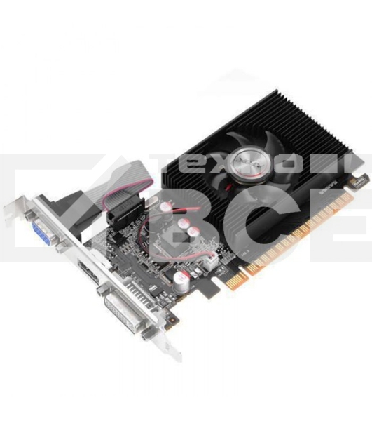 Видеокарта AFOX Radeon R5 220 1GB DDR3 64Bit DVI HDMI VGA LP Single Fan PCI-E 16x  AFR5220-1024D3L5