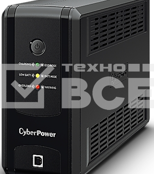 Источник бесперебойного питания CyberPower Line-Interactive UT650EIG, 650VA/360W USB/RJ11/45, (4 IEC С13)
