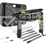 Перфоратор Deko DKH850W патрон:SDS-plus уд.:3Дж 850Вт (кейс в комплекте), фото2