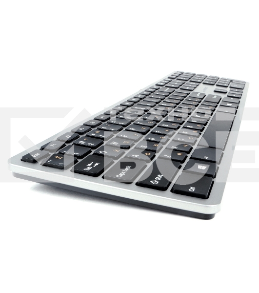 Клавиатура Gembird KB-8420 проводная, USB, серый