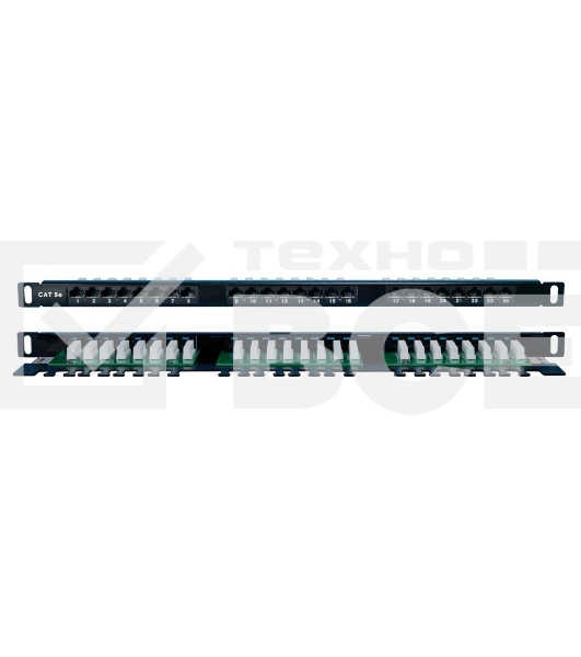 Патч-панель Hyperline PPHD-19-24-8P8C-C5E-110D 19