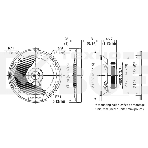Колонки автомобильные Kenwood KFC-S1676EX 330Вт 87дБ 4Ом 16см (6.5дюйм) (ком.:2кол.) коаксиальные, фото 1