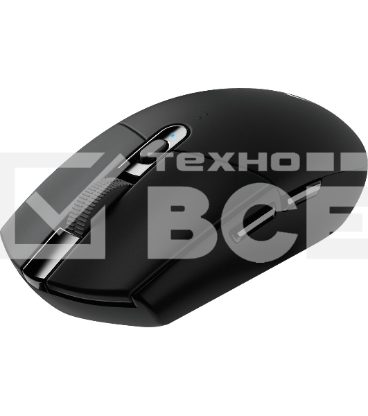 Мышь беспроводная Logitech G305 Lightspeed черный, 12000 dpi, радиоканал, USB, кнопки - 6