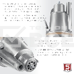 Насос вибрационный Зубр Родничок-В, 40 м провод, с верхним забором воды, фото3