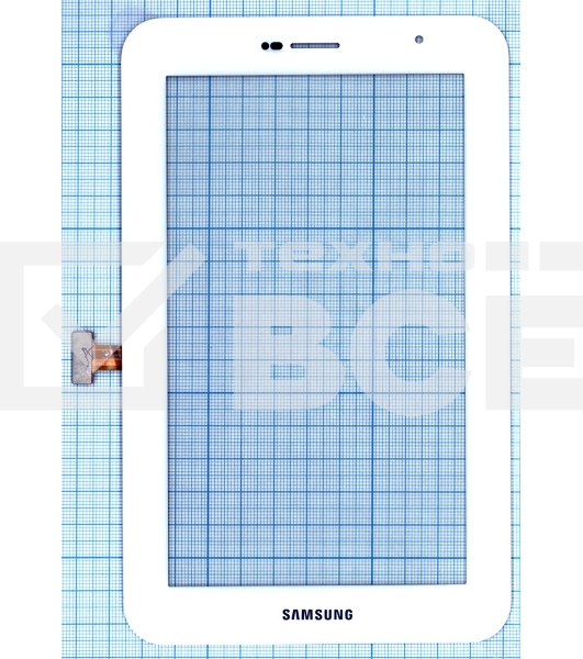 Сенсорное стекло (тачскрин) для Samsung Galaxy Tab 7.0 Plus P6200, белое