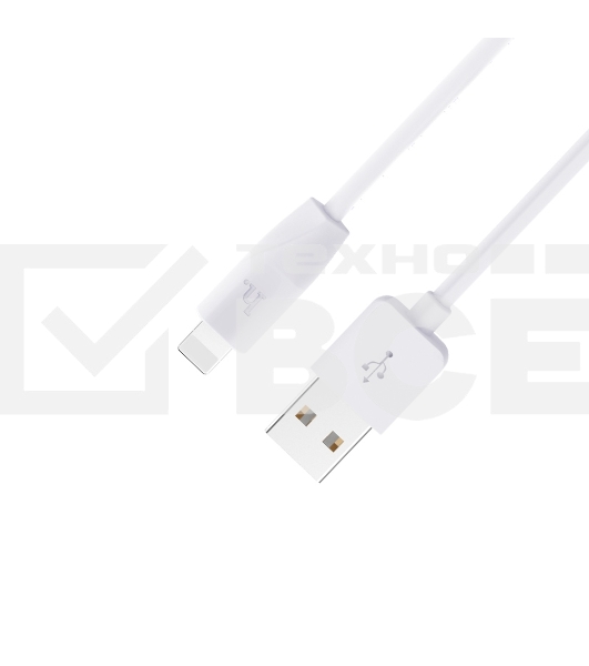 Кабель USB HOCO X1 Rapid, USB - Lightning, 2.4А, 2м, белый