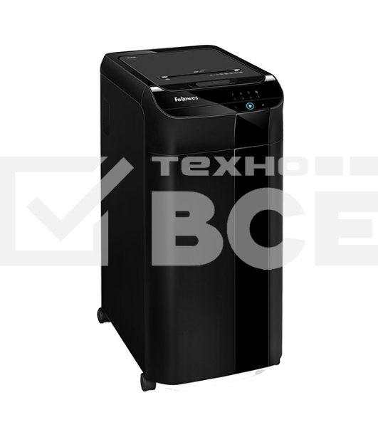 Шредер Fellowes AutoMax 350C (секр.P-4)/фрагменты/350лист./68лтр./скрепки/скобы/пл.карты/CD