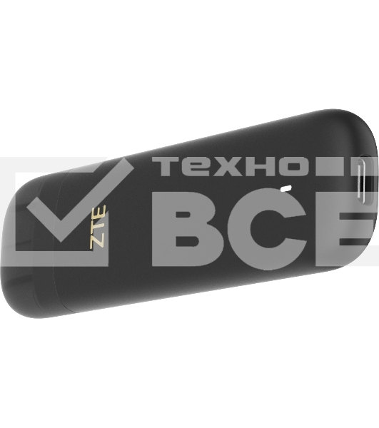 Модем 3G/4G ZTE F30Pro USB Wi-Fi VPN Firewall +Router внешний черный