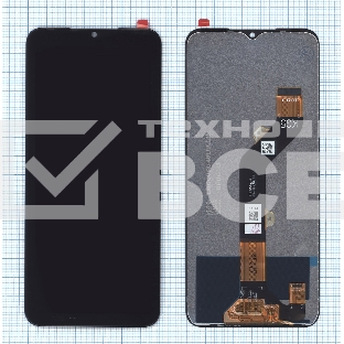 Дисплей (модуль) для Tecno Spark Go 2022 (K5GM) в сборе с тачскрином черный