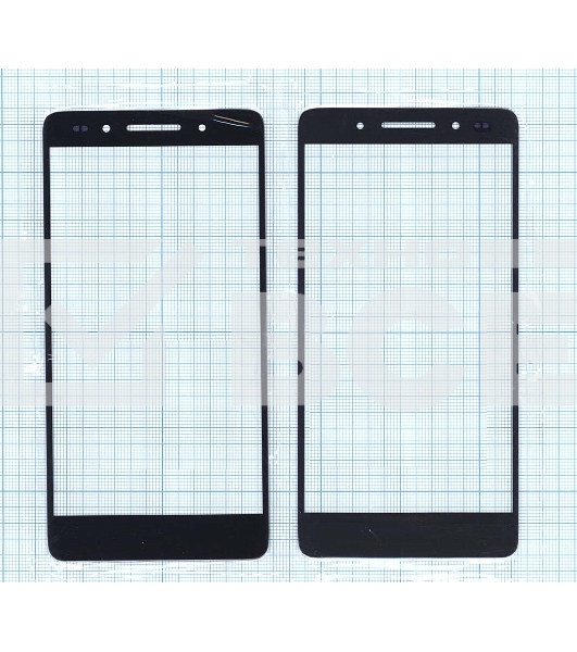 Стекло для Huawei Honor 7 черное