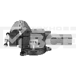 Тиски слесарные Denzel BVH-200, 200 мм, поворотные, стальная направляющая, с наковальней, фото7