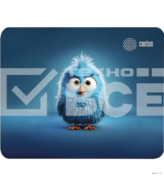 Коврик для мыши Cactus Bird 220x180x2мм (CS-MP-P13XS)