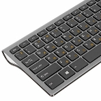 Клавиатура беспроводная Gembird KBW-1, USB, серебристый, фото7
