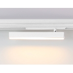 Управляемый светодиодный светильник для шинопровода Magnetic Ambrella light GL1331 WH белый IP20 18W 3000K-6400K 220V 120° 342*25*112 (Без ПДУ), фото5