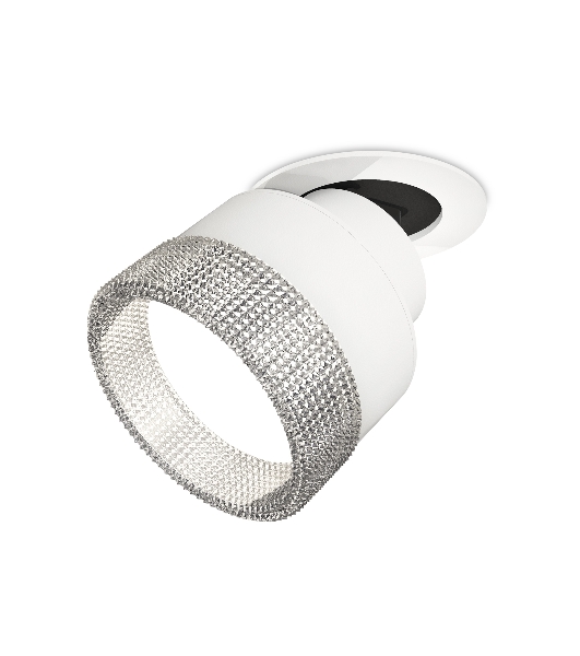Светильник Ambrella Light XM8101540 SWH/CL белый песок/прозрачный GX53 (A2241, A2105, C8101, N8480)