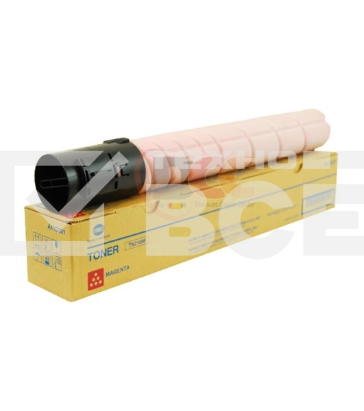 Картридж лазерный Konica-Minolta bizhub C220/280 красный TN-216M (o)