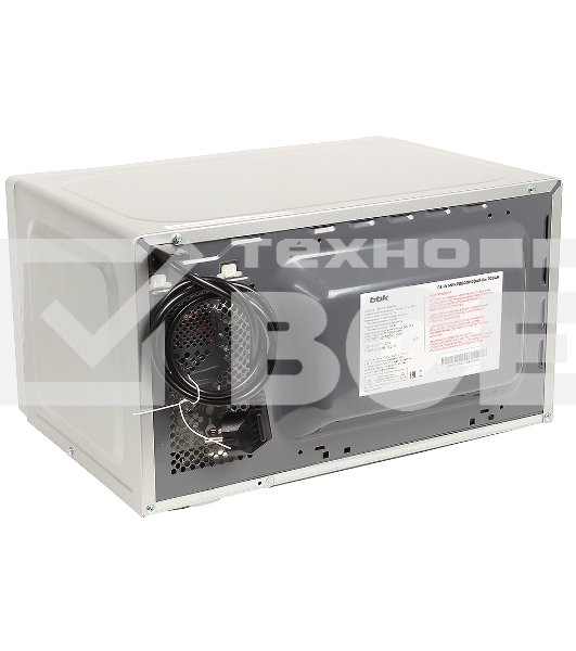 Микроволновая печь BBK 20MWS-708M/BS черный/серебро, 20 л, 700 Вт, поворотный механизм