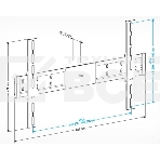 Кронштейн для телевизора Holder LCD-F6608 черный 42