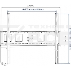 Кронштейн для LED/LCD Kromax STAR-1 черный Диагональ экрана (дюймы) 32
