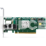 Адаптер Infiniband ConnectX®-6 VPI adapter card, 100Gb/s (HDR100, EDR IB and 100GbE), single-port QSFP56, PCIe3.0/4.0 x16, tall bracket, фото 1