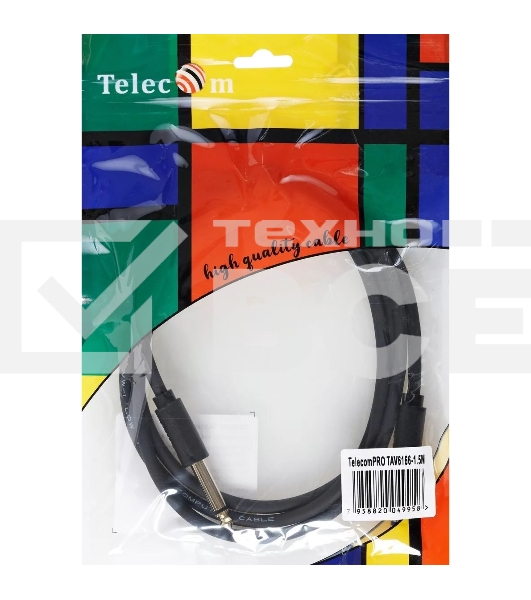 Кабель-соединит 6.35ST(M)/6.35 ST(M), 1.5м, Telecom PRO <TAV6166-1.5M>