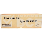 Блок девелопера желтый Ricoh Developer Unit Y (D1773028/D1773023) Yellow желтый, ресурс 120000 отпечатков, для запуска МФУ не требуется, для Aficio MP C2003SP/C2503SP/C2003ZSP/C2503ZSP/C2011SP, фото 1