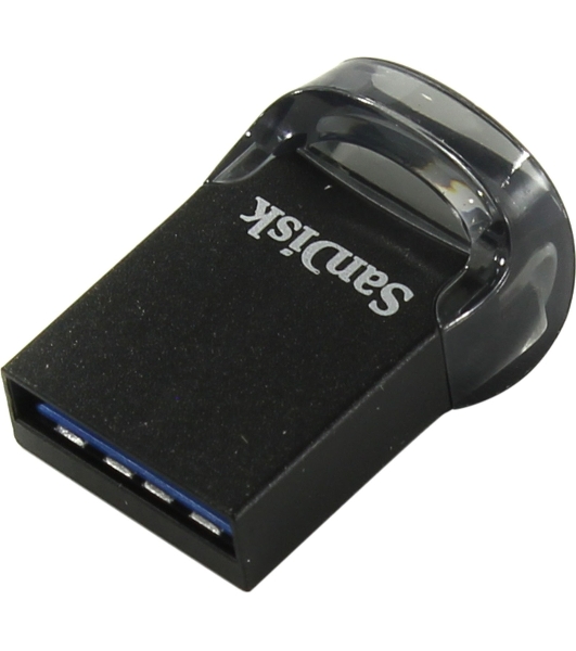 Флешка USB SanDisk CZ430 Ultra Fit (SDCZ430-016G-G46), 16Gb, USB 3.1, R/W 130/40, черный